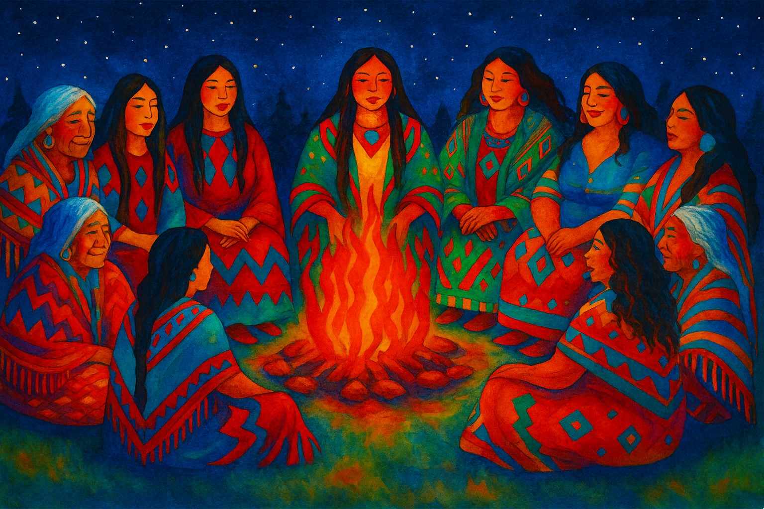 Cercle de Femmes et Archétypes des Femmes Natives