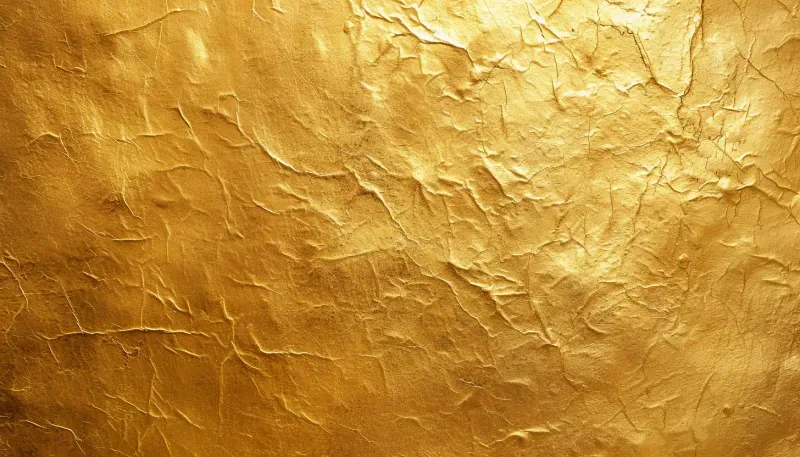 Texture de feuille d’or